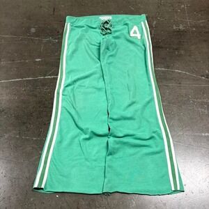 Aeropostale Sweatpants Women's Size M Y2K Low Rise Wide Leg Flare Vintage Stripe